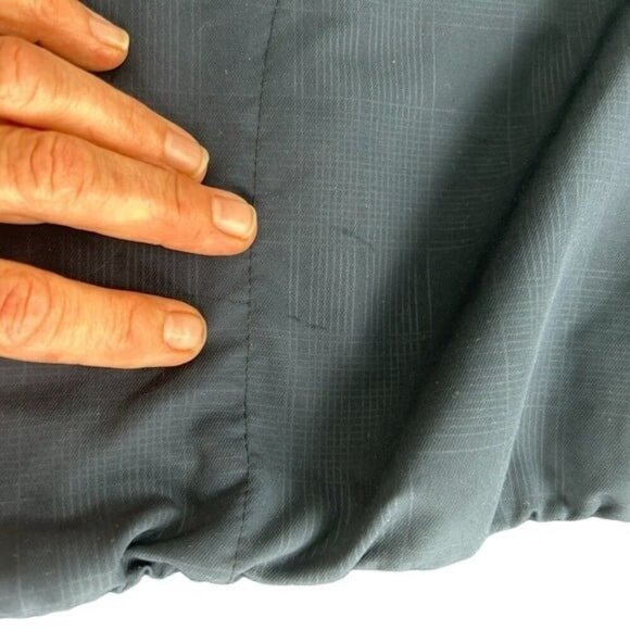 Nike Golf Men SZ XL Blue V-Neck Windbreaker Pockets Logo Outdoor Pullover READ - Picture 7 of 12